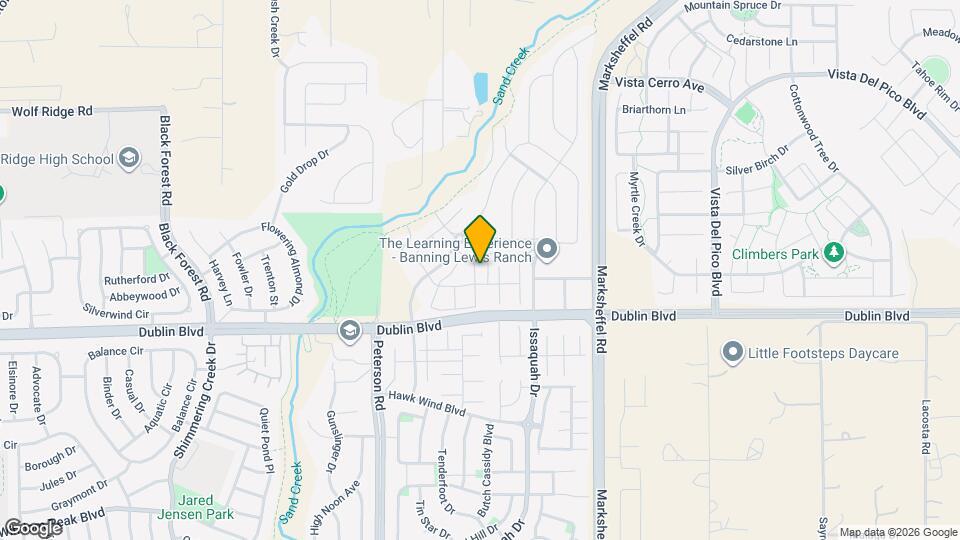 6645 Dance Hall Ln Map and Location Details
