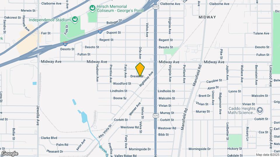 2819 Drexel St Map and Location Details