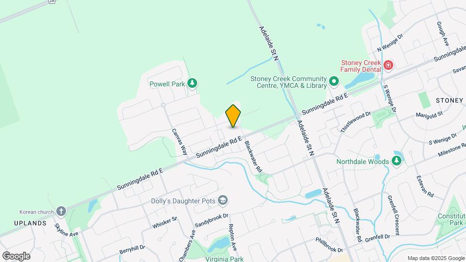 865 Kleinburg Drive Map and Location Details