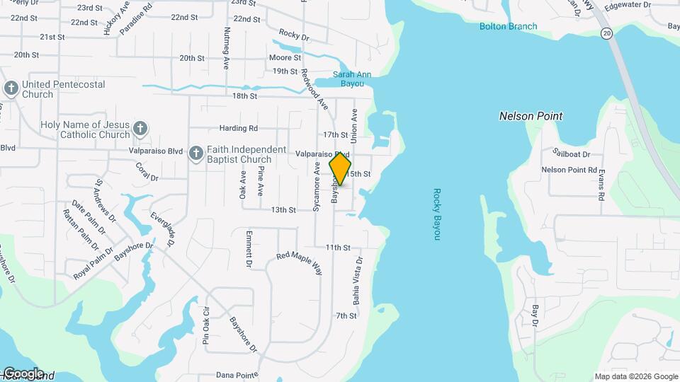 2159 Bayshore Dr Map and Location Details