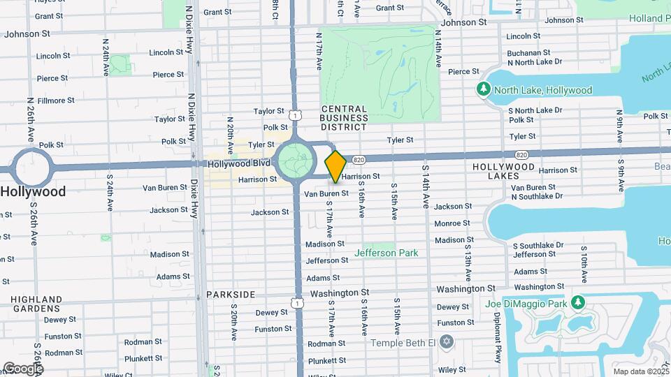 1651 Van Buren St Mapa y Detalles de la Ubicación