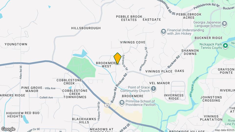 5891 Buckner Creek Dr SE Map and Location Details