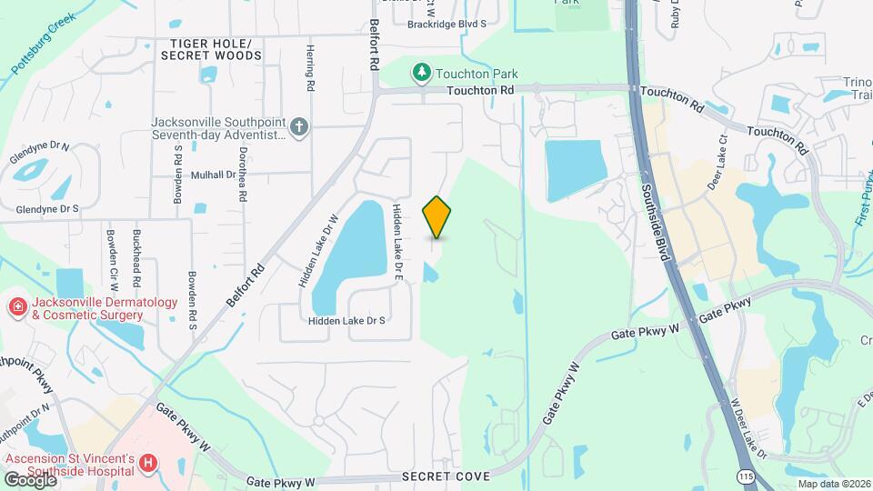 3349 Warnell Dr Map and Location Details