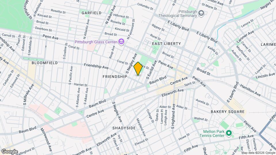 246 S St Clair St Map and Location Details