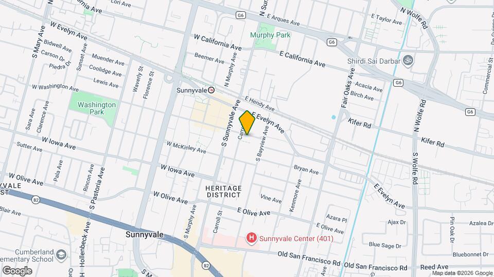 336 E Washington Ave Mapa y Detalles de la Ubicación