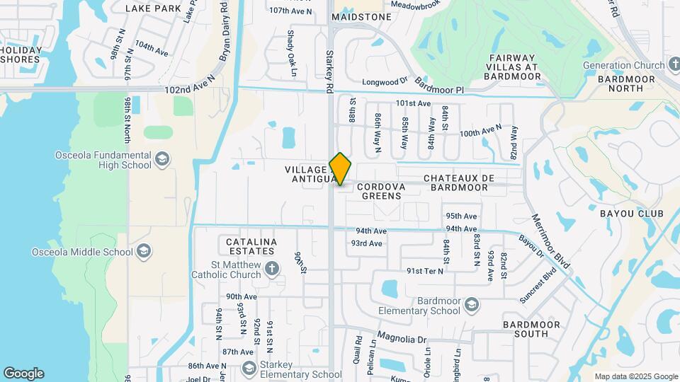 8800 Bardmoor Blvd Map and Location Details