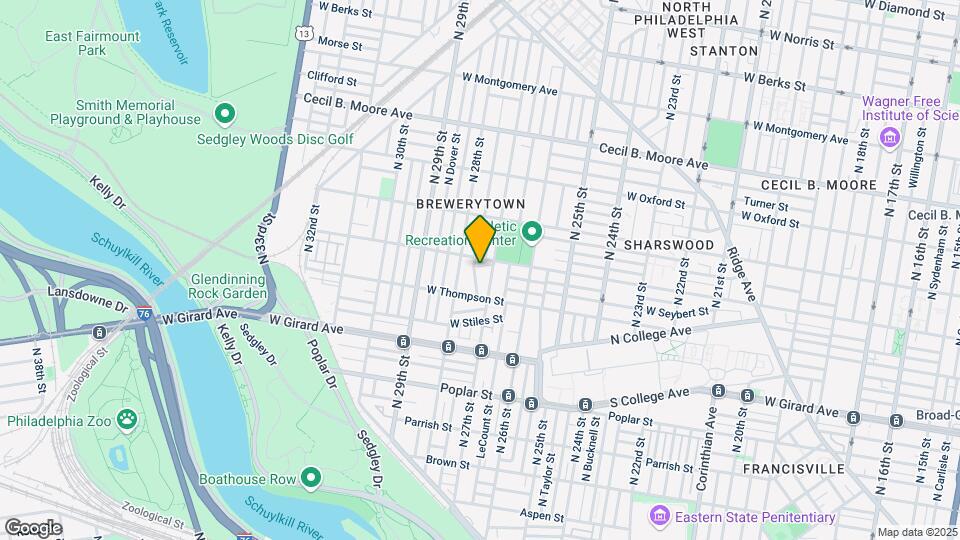 1341 N Marston St Map and Location Details