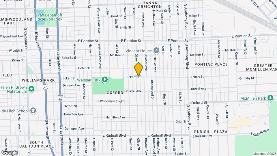 3101 Oliver St Map and Location Details