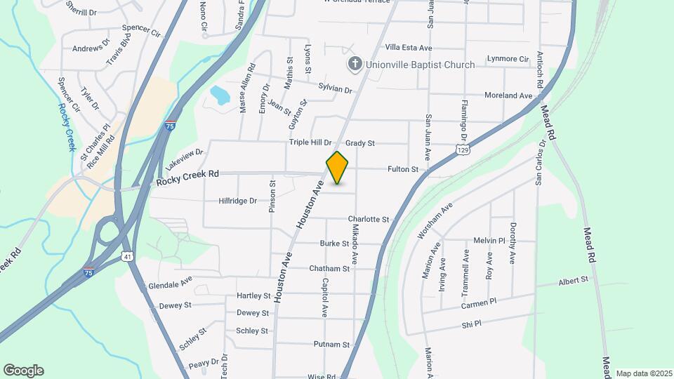 947 Troupe St Map and Location Details