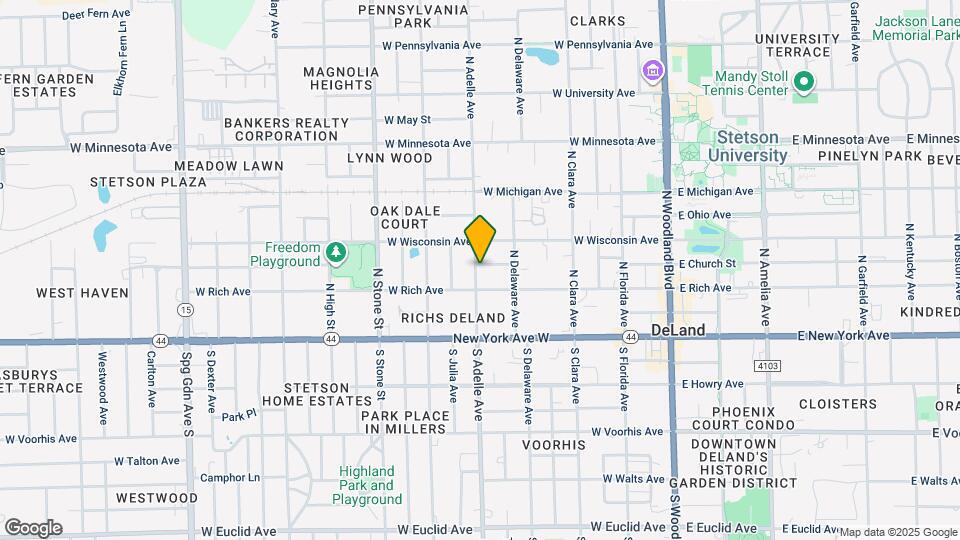 221 N Adelle Ave Map and Location Details