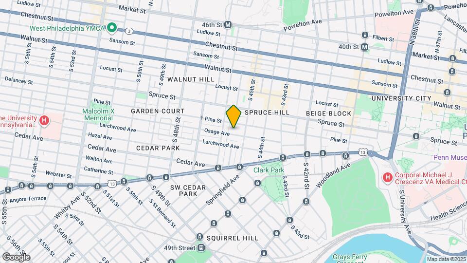 4527 Osage Ave Map and Location Details