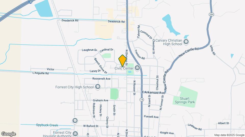 Delta Pointe Apartments Map and Location Details