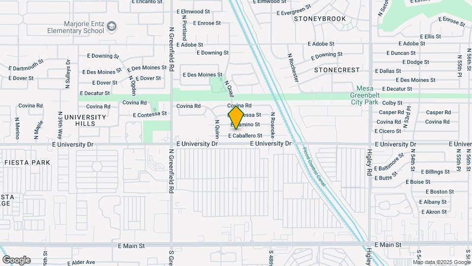 4644 E Caballero St Map and Location Details