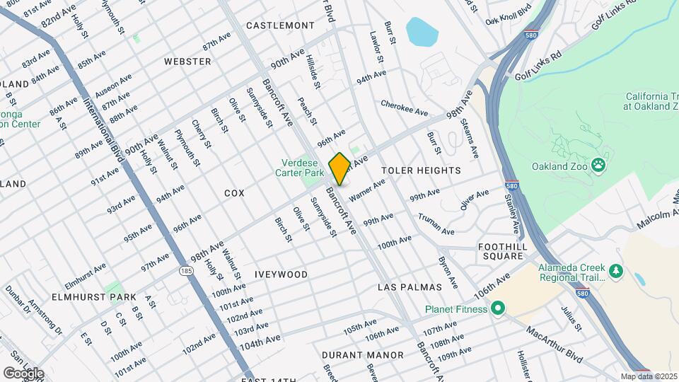 9824-9828 Bancroft Ave Mapa y Detalles de la Ubicación
