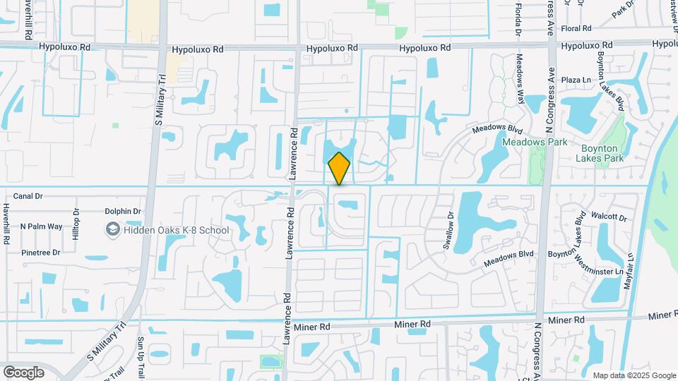 1351 Fairfax Cir E Map and Location Details