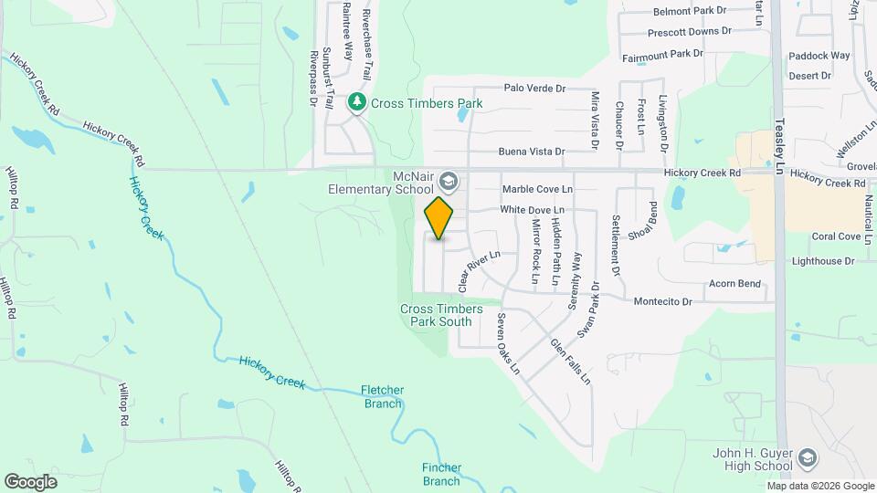 7912 Canoe Ridge Ln Map and Location Details
