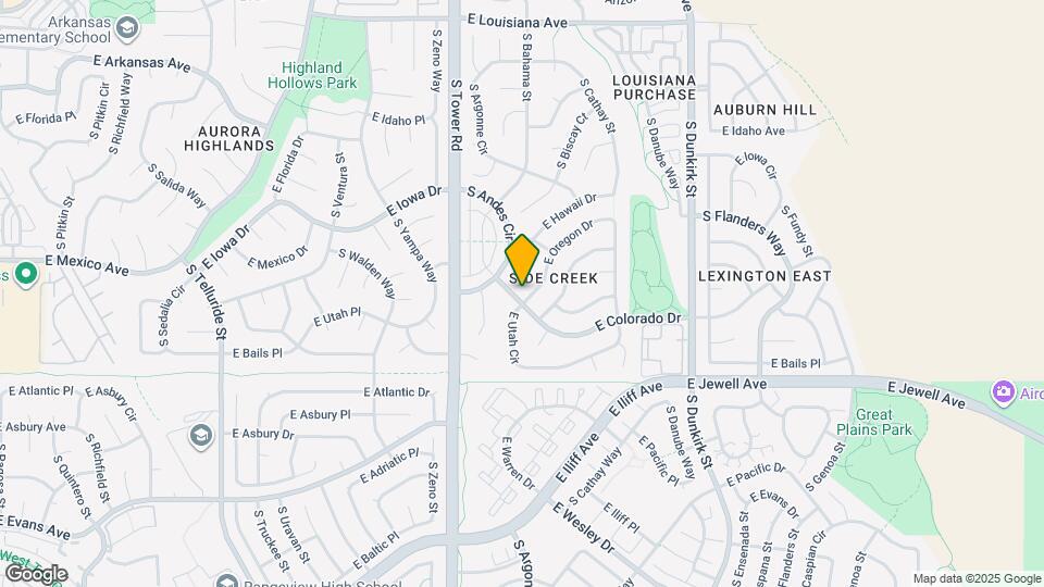 18699 E Colorado Dr Map and Location Details