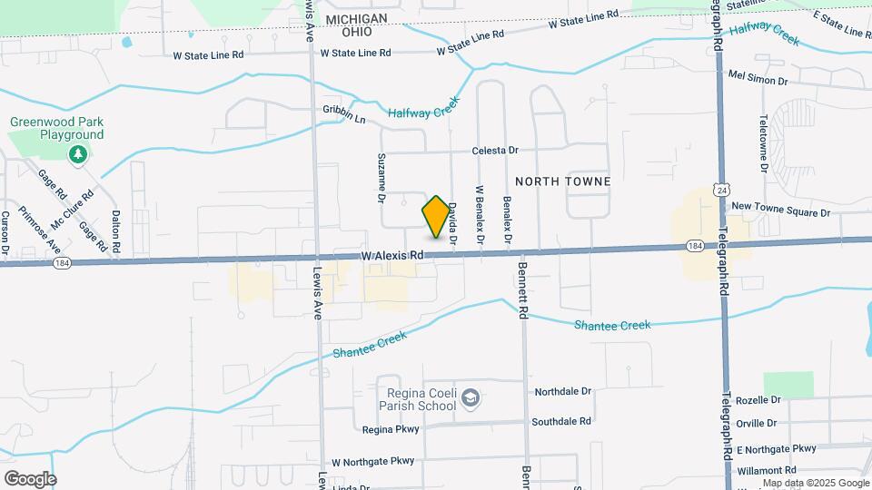 720 W Alexis Rd Mapa y Detalles de la Ubicación