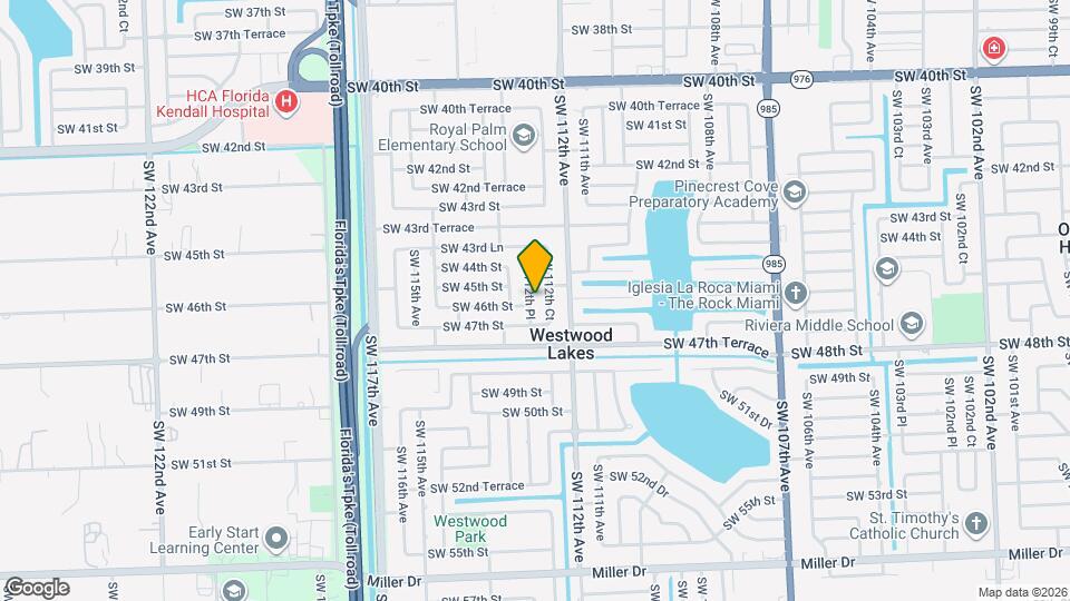 4525 SW 112th Pl Map and Location Details