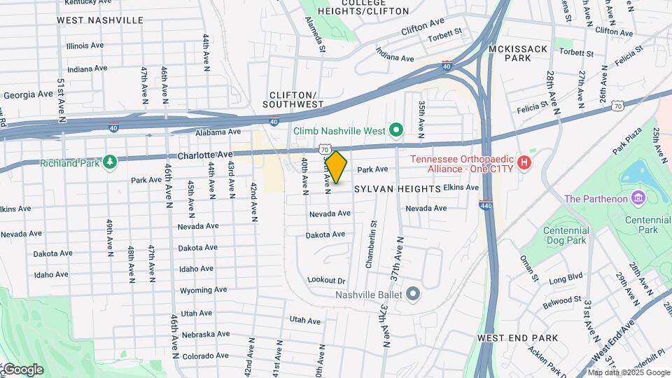 3810 Elkins Ave Mapa y Detalles de la Ubicación
