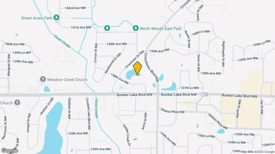 2513 138th Ave NW Map and Location Details
