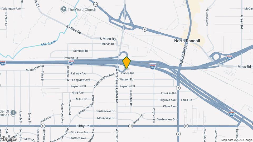 20605 Hansen Rd Map and Location Details