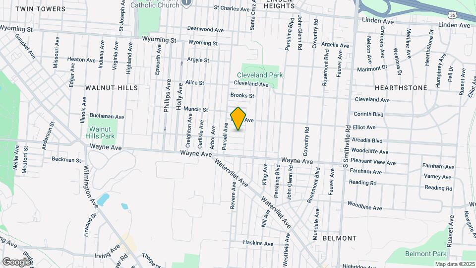 3128 Glenrock Rd Map and Location Details