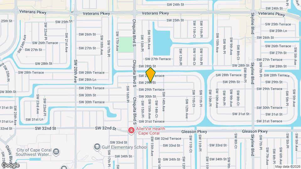 1428 SW 29th St Map and Location Details