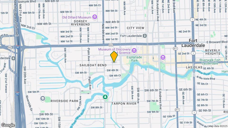 733-735 Las Olas Blvd Map and Location Details