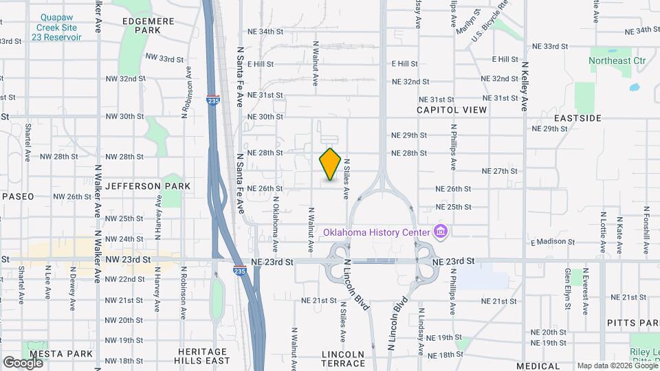 301 NE 26th St Map and Location Details