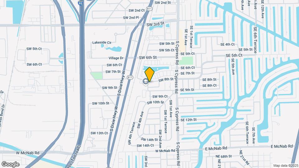 260 SW 8th St Map and Location Details