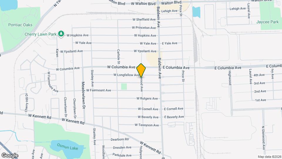 76 W Strathmore Ave, Unit 3 Map and Location Details