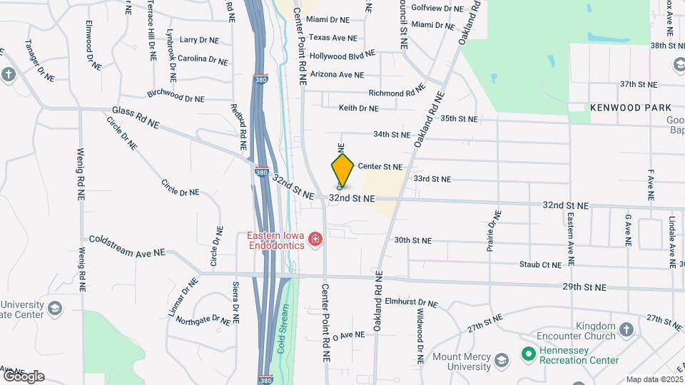1658 32nd St NE Map and Location Details