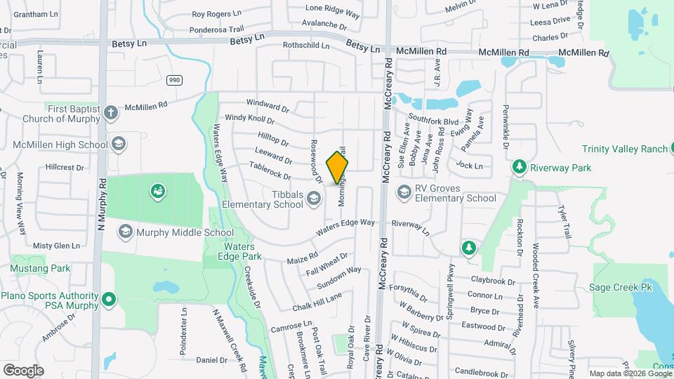 725 Morningside Trail Map and Location Details