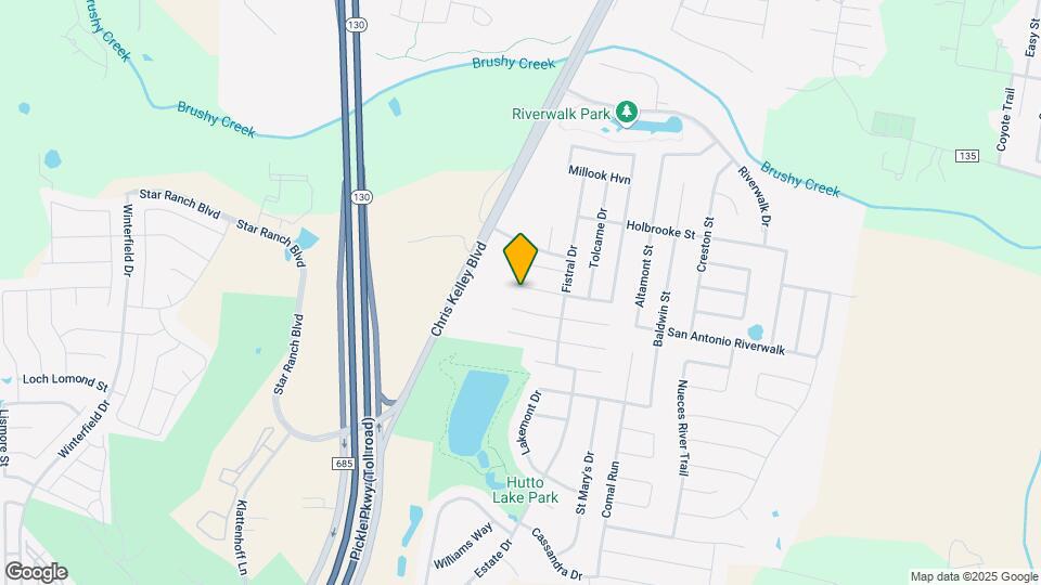 421 Pentire Way Map and Location Details