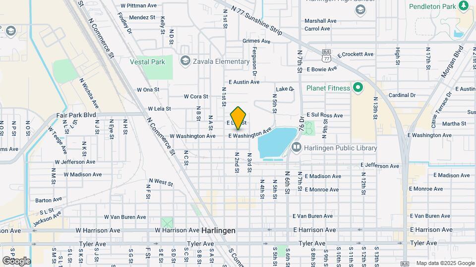 201-203 E Washington Ave-Unit -205-Apt2 Map and Location Details