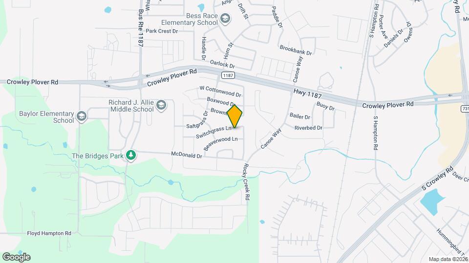 1113 Switchgrass Ln Mapa y Detalles de la Ubicación