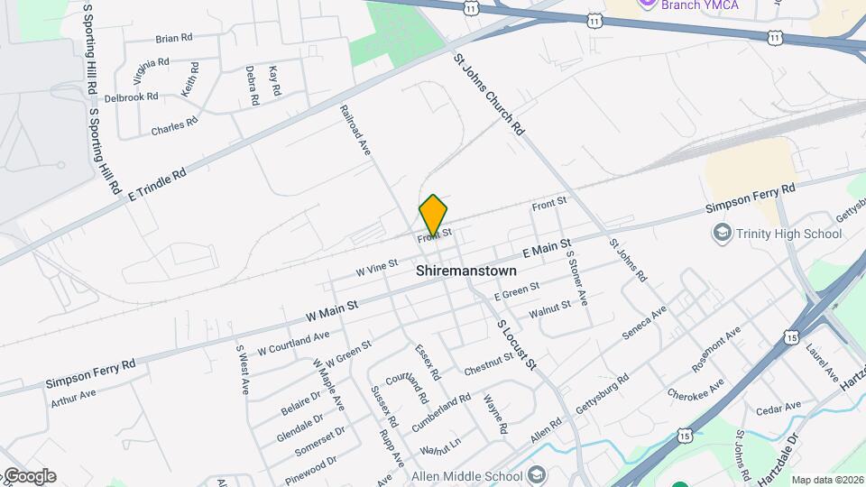 10 E Front St Map and Location Details