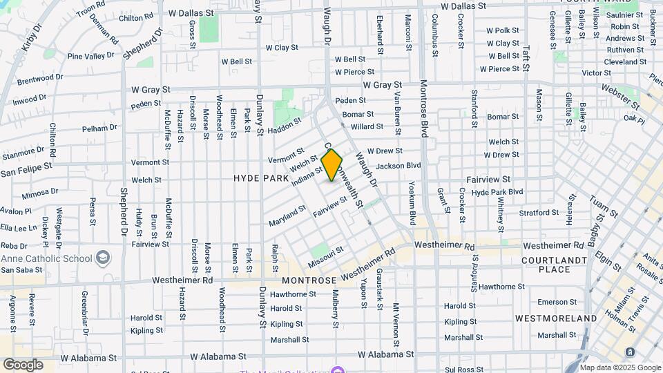 1524 Maryland St Map and Location Details