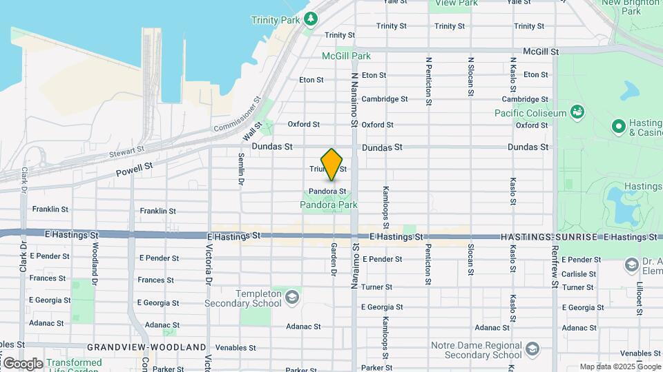 2295 Pandora St Map and Location Details