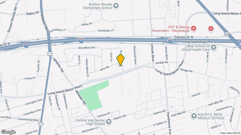 68 Joyce Dr Map and Location Details