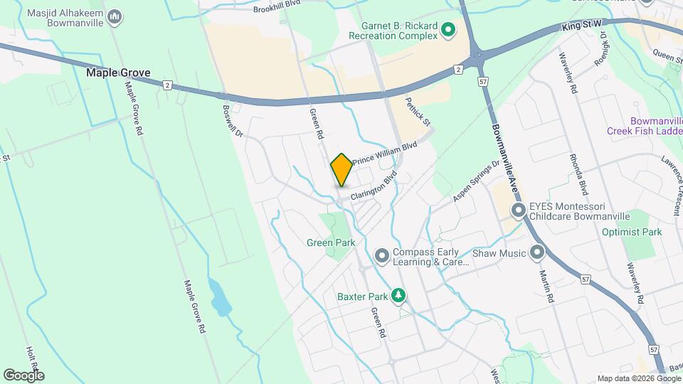 1553 Green Rd Map and Location Details