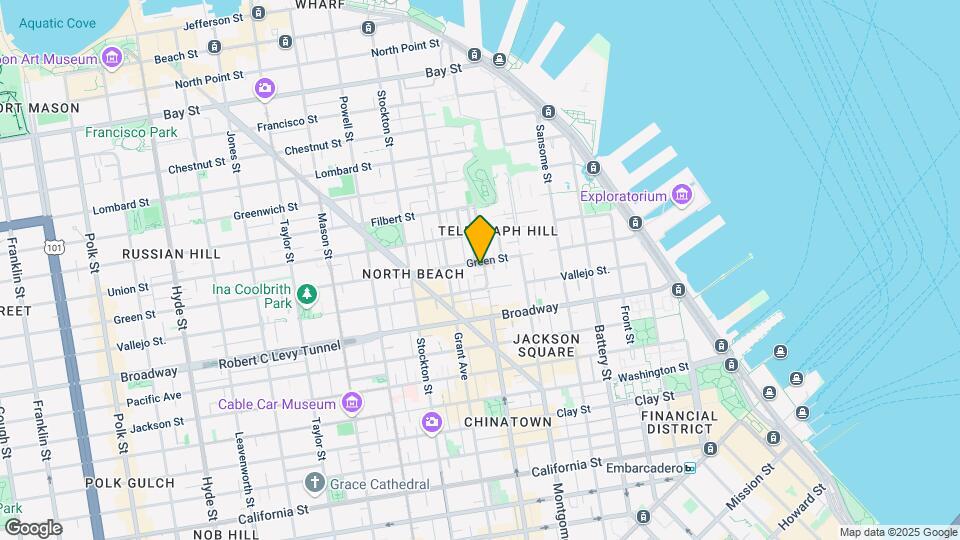 1245 Kearny St Map and Location Details