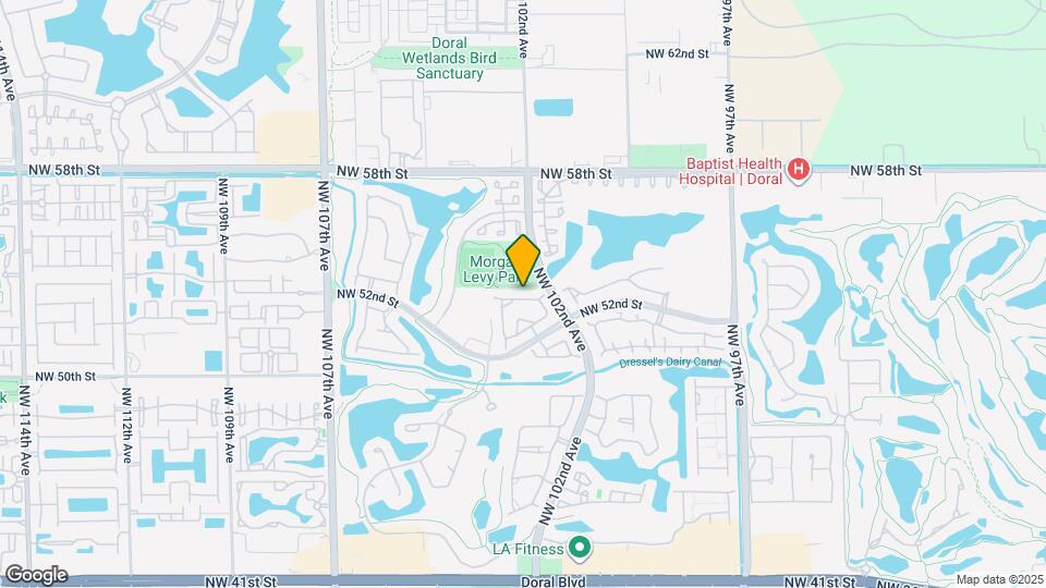 10233 NW 52nd Ln Map and Location Details