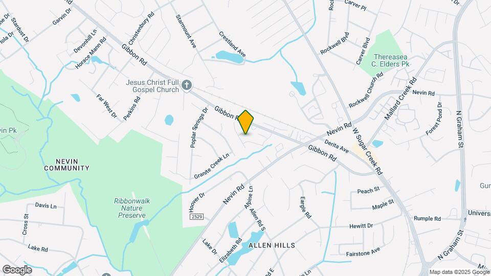 Harrison Trace Homes for Lease Map and Location Details