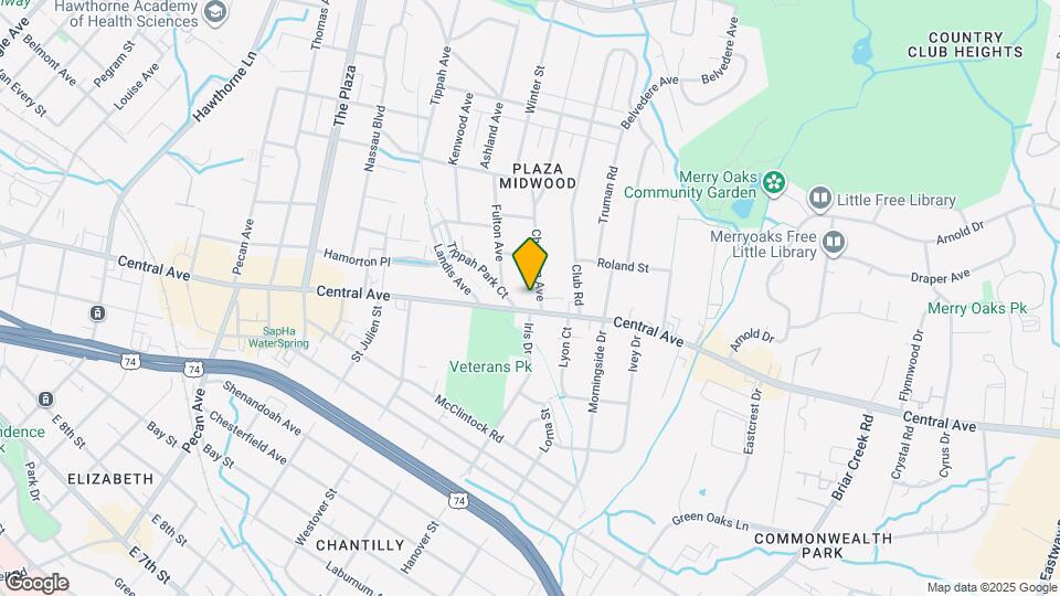 1615 Chatham Ave Map and Location Details