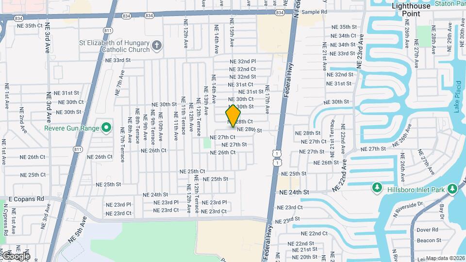 1480 NE 28th St Map and Location Details