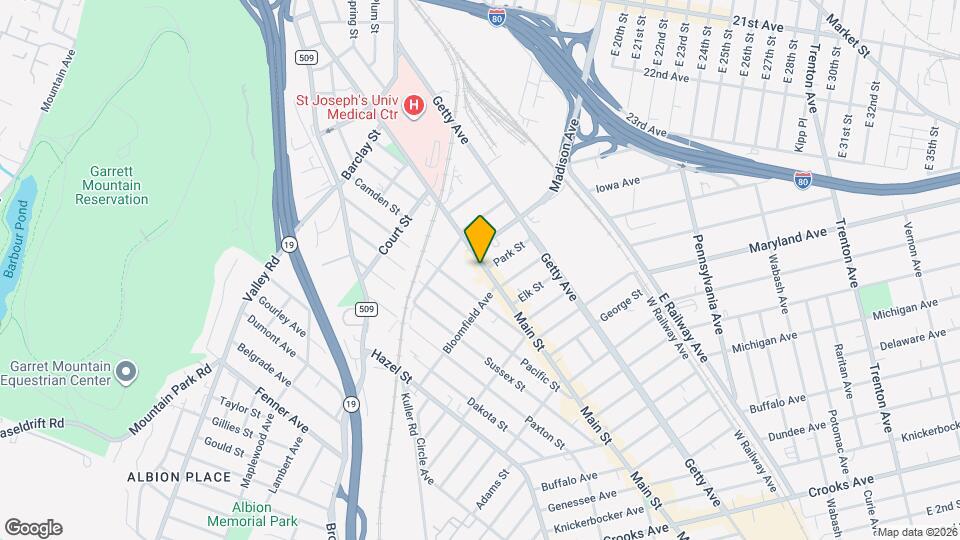 856 Main St Mapa y Detalles de la Ubicación