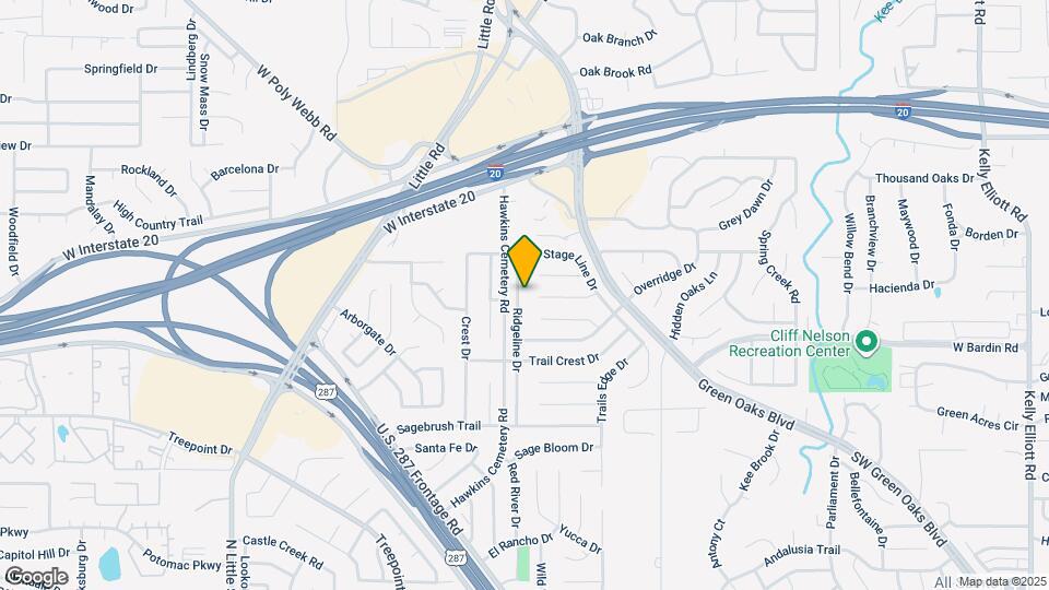 4715 Ridgeline Dr Map and Location Details