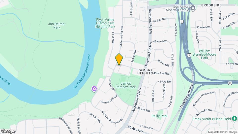 4427 Whitemud Rd NW Map and Location Details